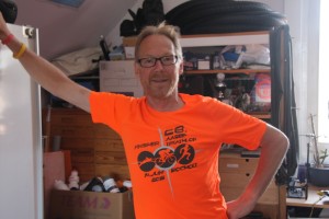 Henk in finisher-shirt